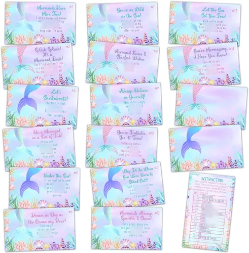 Miniatura 7 de Tarjetas de pistas de búsqueda del tesoro de cumpleaños, juego de búsqueda del tesoro de pasteles, juego de 19 tarjetas y 18 sobres, juego