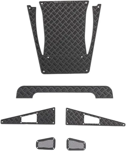 Miniatura 8 de RC Crawler Car Hood Metal Skid Plate para 1/18 TRX-4M (set2)