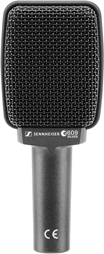 Miniatura 2 de Sennheiser Professional E 609 Plateado Micrófono de Instrumento Super-Cardioide, Con Cable, Inalámbrico