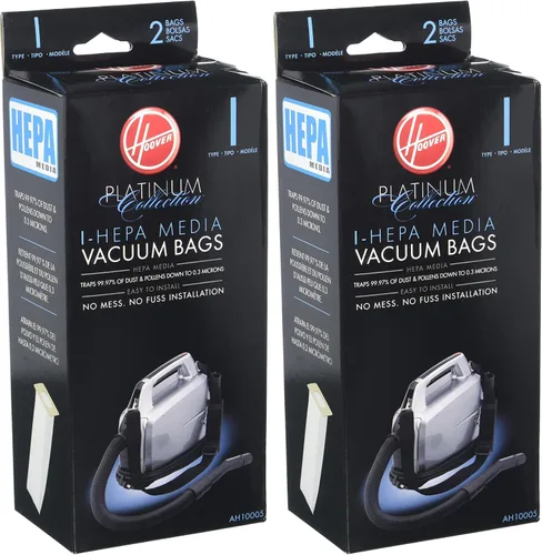 Miniatura 6 de Hoover bolsa HEPA Tipo I AH10005 (5 paquetes de 2: total 10 bolsas)