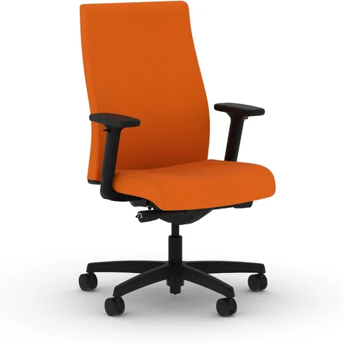 Miniatura 27 de HON Ignition 2.0 - Silla de oficina de tela, tapizada, brazos ajustables, silla de oficina ergonómica ejecutiva reclinable, con inclinación