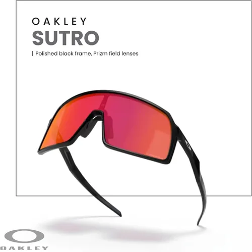 Miniatura 5 de Oakley Sutro OO9406 / OO9462 - Lentes de sol para hombre, kit de correa de accesorios, bolsa de microfibra