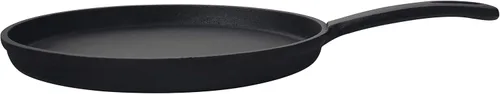 Miniatura 3 de Jim Beam Sartén de hierro fundido pre-sazonado de 10.5 pulgadas para parrilla, gas, horno, eléctrico, inducción y vidrio, negro