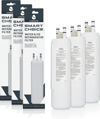 Miniatura 8 de Smart Choice SCWF3CTO Filtro de agua y hielo para refrigerador, reemplazo genuino para Frigidaire ULTRAWF PureSource Ultra y Frigidaire WF3CB