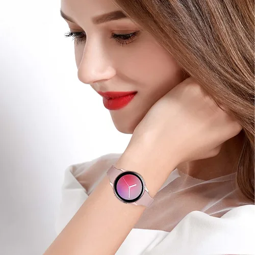 Miniatura 7 de Paquete de 5 correas delgadas compatibles con Samsung Galaxy Watch 4 5 6 Band 1.575 in 1.732 in, Galaxy Watch 5 Pro/Watch 4 6 Classic, correa