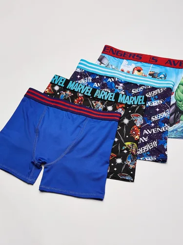 Miniatura 4 de Marvel Paquete múltiple de ropa interior Hero Avengers para niños