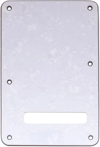 Miniatura 21 de Musiclily Placa Posterior de 6 Agujeros Stratocaster Cubierta de la Cavidad del Trémolo para Fender Hecho en EE. UU./México, Guitarra Eléctrica ST