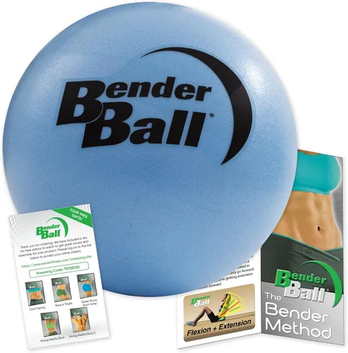 Miniatura 10 de La pelota original de Pilates de 9 pulgadas para abdominales, entrenamiento del núcleo y espalda, pelota de entrenamiento del núcleo, pequeña pelota