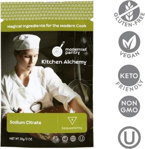 Miniatura 2 de Citrato de sodio + hexametafosfato de sodio paquete de valor sin OMG vegano OU Kosher certificado - 100 g/4 oz