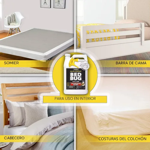Miniatura 4 de Harris Eliminador de Chinches Más Resistente, Spray en Aerosol de 16 oz