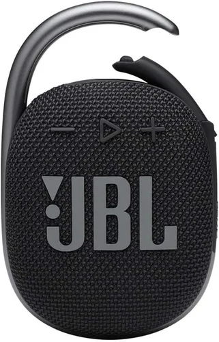 JBL Clip 4 - Altavoz Bluetooth portátil con batería incorporada, IP67 impermeable y a prueba de polvo, tamaño compacto y gran sonido. - Negro