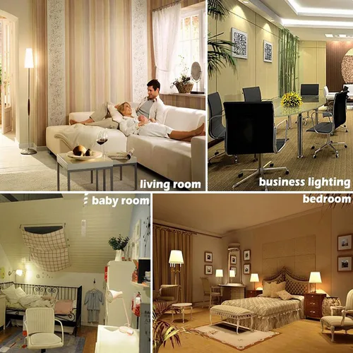 Miniatura 6 de PAR20 Bombilla de luz de inundación, bombillas brillantes de 9 W (equivalente a 90 W), iluminación empotrada, 720 lúmenes, blanco suave de 4000 K