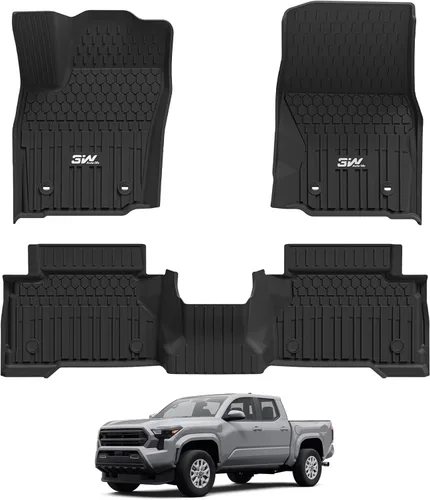 Miniatura 23 de 3W Alfombrilla de carga personalizada para Toyota Sienna 2021-2026, alfombrilla de maletero TPE para Sienna 7 asientos y 8 asientos, accesorios
