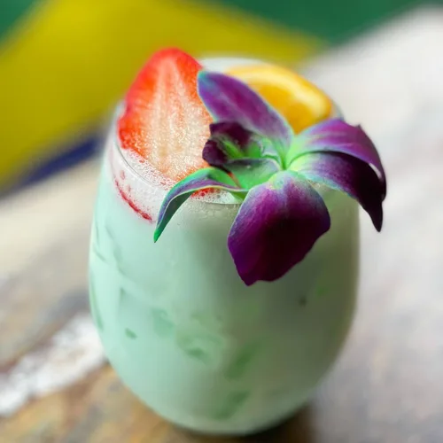 Miniatura 2 de Miami Fresh Orchid Flower OrchidClub USA Sunne Tropical Loose Bloom Head DIY Lei Food Drink Decor GREEN (50 VERDE SAN PATRICK)
