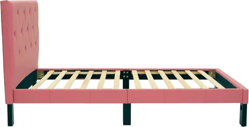Miniatura 5 de Poundex - Cama tapizada de poliuretano, Vinilo