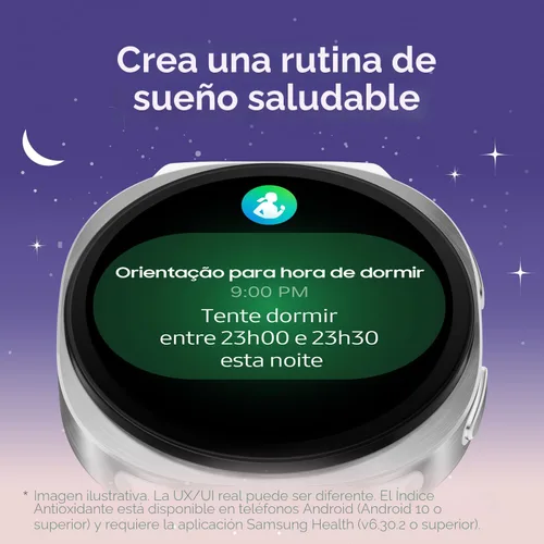 Miniatura 6 de Samsung Galaxy Watch 8 44mm Reloj inteligente AI con pantalla AMOLED de 1,47", Wear OS 6, Wi-Fi, Bluetooth, frecuencia cardíaca, GPS, rastreador