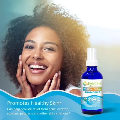 Miniatura 5 de LiviaOne Topical - Probióticos líquidos en aerosol, probióticos orgánicos certificados por USDA, probióticos veganos sin gluten ni alérgenos, sin