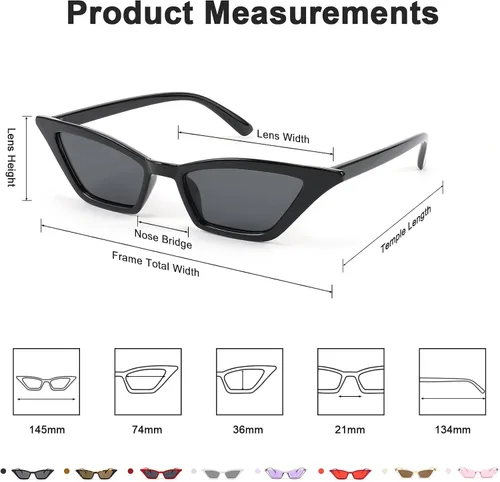 Miniatura 7 de FEISEDY Gafas de sol polarizadas de gran tamaño ajuste sobre lentes de sol de moda protección UV400 B2922 65mm