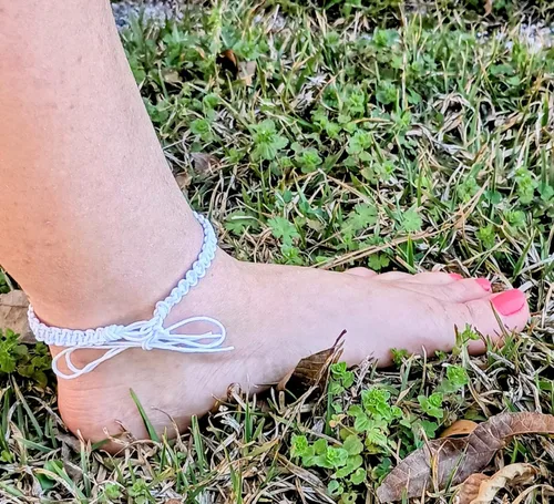 Miniatura 33 de Hemp Anklet Adjustable Tie On