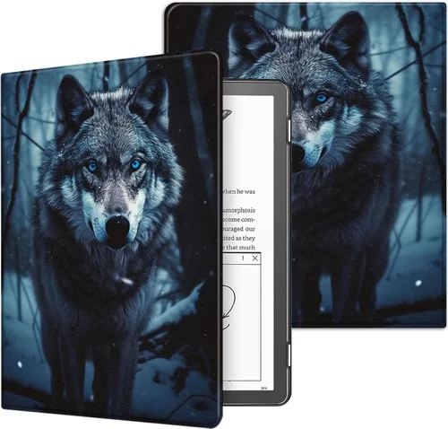 Miniatura 88 de Funda para Kindle básico de 6 pulgadas (11.ª generación), múltiples ángulos, piel sintética, delgada, con función de encendido y apagado automático