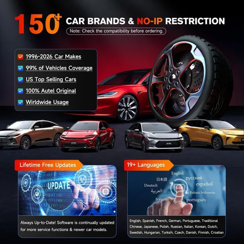 Miniatura 9 de Autel MaxiTPMS TS501 PRO, herramienta de programación TPMS 2026 Igual que TS508, hasta TS501 TS408S, Relearn Activate 99% TPMS Sensores, Program