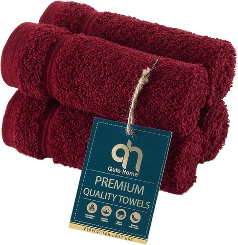 Miniatura 52 de Juego de 4 toallas de baño, 100% algodón turco prémium, toallas turcas de alta calidad para baño, de secado rápido, suaves y absorbentes, incluye 4