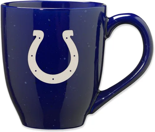 Miniatura 18 de Rico Industries - Taza de café de cerámica con grabado láser de color del equipo de fútbol de la NFL, 16 oz