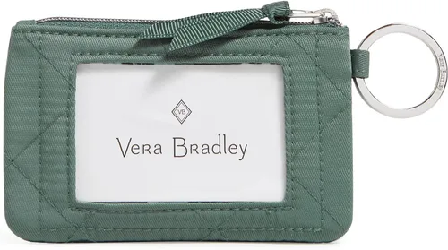 Miniatura 3 de Vera Bradley Cartera de identificación con cremallera de sarga de rendimiento para mujer