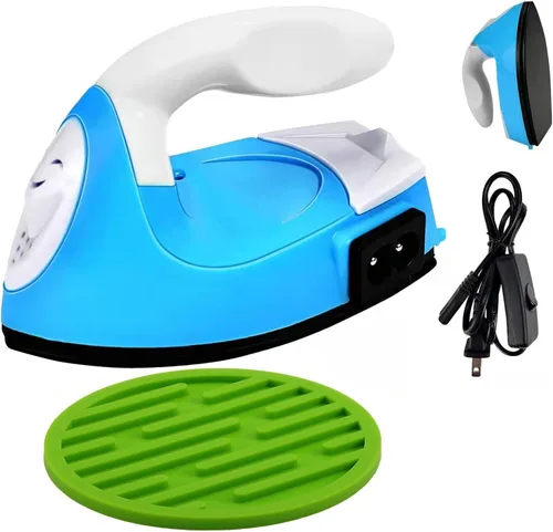 Mini máquina de plancha de calor, mini plancha eléctrica portátil, pequeña prensa de calor, mini prensa de hierro para ropa, zapatos, bolsas,
