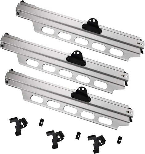 Miniatura 10 de Paquete de 2 cargadores (#885-827) para clavadoras de encuadre Hitachi NR83A/ NR83A2 Paquete de 2 plata/ aluminio
