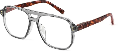 Miniatura 10 de FEISEDY Gafas de lectura retro estilo aviador, para mujeres y hombres, con bloqueo de luz azul, lentes de lectura, armazón de plástico ligero B0071