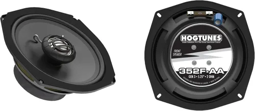 Miniatura 7 de Hogtunes 352F-AA bocinas frontales de 13,3 cm (paquete de 2), compatibles con motocicletas Harley-Davidson 1998-2013