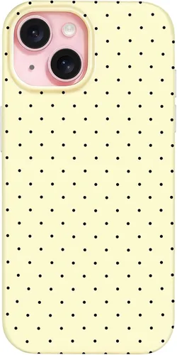 Miniatura 164 de Hython Funda para iPhone Air, diseño estético de lunares lindos, funda simple de 6.5 pulgadas, delgada, antiarañazos, parachoques de TPU suave, a