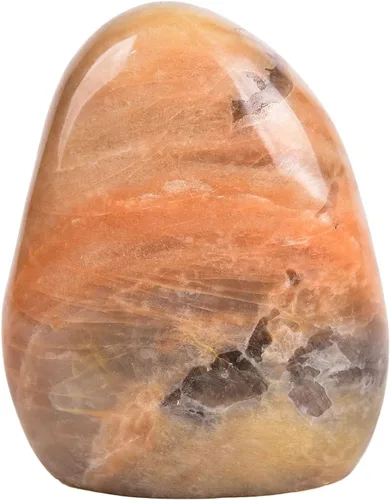 Miniatura 20 de AMOYSTONE Piedra de preocupación pulida de ópalo verde natural para aliviar la ansiedad, piedra preciosa de reiki de cristal curativo de mano
