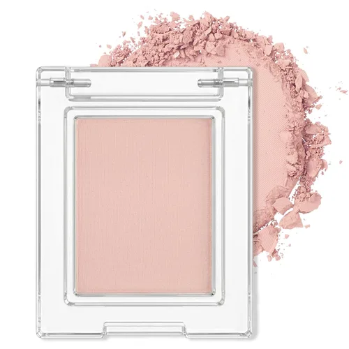 Miniatura 27 de Erinde Sombra de Ojos Negra, Sombra de Ojos Mate en Polvo Compacto, Maquillaje de Párpado de Tono Mate para Mujeres, Alta Pigmentación, Larga 01#