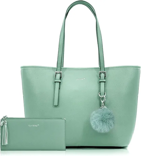 Miniatura 9 de TANTOMI Tote Bags for Women, Handbags and Womens Purses Shoulder Purse Set for Travel Work