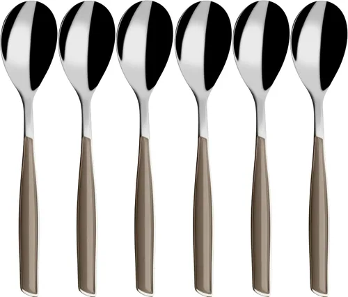 Miniatura 5 de BUGATTI - Juego de cubiertos 6 piezas. Teaspoon caff"Glamour" AZZURCON SCATOLA