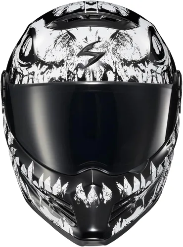 Miniatura 4 de ScorpionEXO Covert FX - Casco integral para motocicleta adulto estilo Street Fighter - bolsillos para altavoces con Bluetooth, certificación DOT ECE