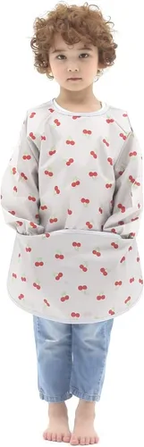Miniatura 47 de Plie Kids Waterproof Art Smock – Long Sleeve Apron for Painting, Baking, Sensory Play (Ages 1–10)
