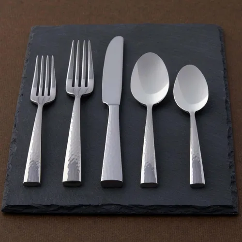 Miniatura 4 de Oneida Cabria - Juego de cubiertos finos de 20 piezas, acero inoxidable 18/10, apto para lavavajillas, juegos de utensilios de cocina, cuchillos