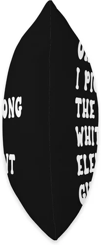 Miniatura 2 de Funny Oh Shit White Elephant Gifts for Adults Humorous Oh Shit - Almohada de elefante blanco para adultos menores de 15 años, 20 pulgadas, 16 x 16