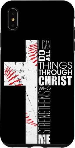 Miniatura 11 de iPhone XR Baseball Phone Cases Teen Boys Coaches Christian Cross Regalos Case