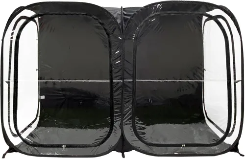WeatherPod® Side-by-Side™ 2-4 Person Pop-Up Sports Tent Pod - The Original Shark Tank Instant Setup All-Weather Shelter for Outdoor Sports, Rain,