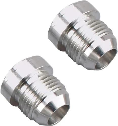 Miniatura 7 de AC PERFORMANCE -3 AN Macho Soldadura en Bung Fitting Aluminio, Paquete de 2