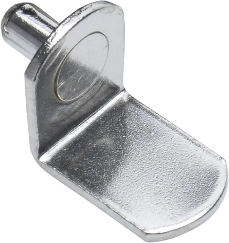 Miniatura 6 de Pinzas de soporte para estante de gabinete de 0.197 in (25 unidades) Clips en "L" para cocina y estantería Blanco