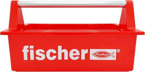 Miniatura 2 de Fischer - Caja de herramientas (plástico), color rojo