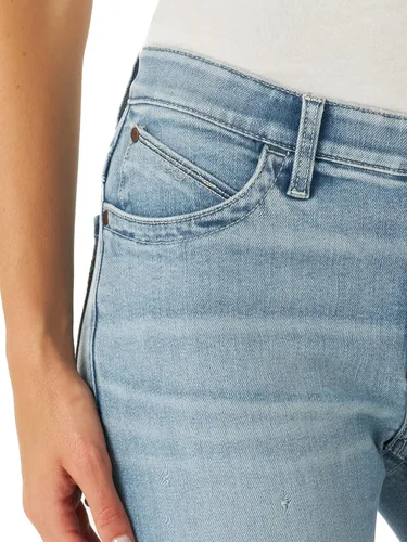 Miniatura 4 de Wrangler Retro Mae - Jeans elásticos de tiro medio y corte de bota para mujer