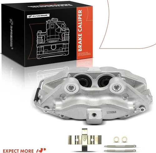 Miniatura 8 de A-Premium Pinza de freno de disco sin soporte compatible con Jeep WK2 Series Grand Cherokee 2012-2017, 6.4L - Lado trasero izquierdo del conductor