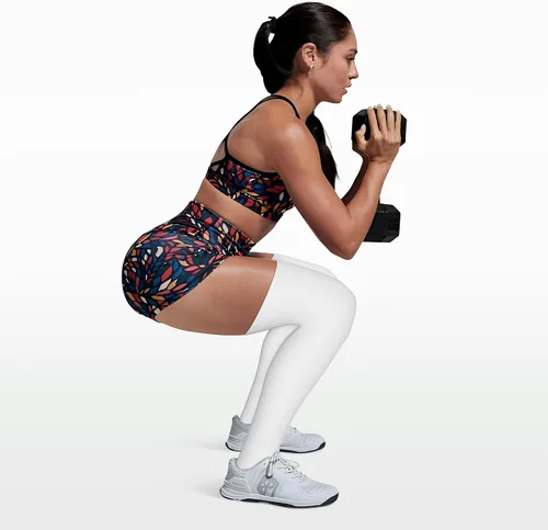 Miniatura 3 de CHARMKING Calcetines de compresión (3 pares) calcetines de compresión hasta la rodilla para mujeres y hombres, medias para correr, ciclismo