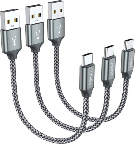 Miniatura 11 de JXMOX Cable de USB C, Carga Rápida de 3 A de USB A a Tipo C (2x 10 pies) Cable Cargador Largo para iPhone 15 16 17 Pro Max, Samsung Galaxy S25 S24